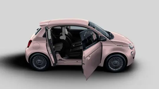 Крошечному Fiat добавили скрытую дверь — садиться назад стало проще