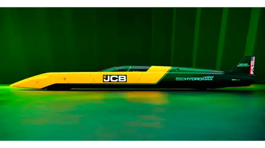 Водородный JCB уже разогнался почти до 600 км/ч, но рекорд придется ставить снова