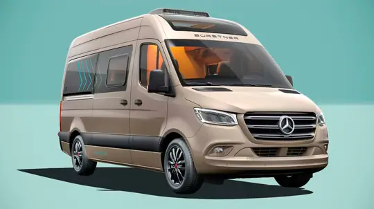 Представлен Mercedes Sprinter, в котором можно комфортно выспаться и даже съехать с дороги