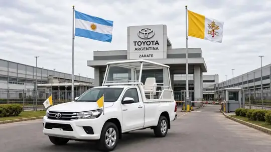 Toyota переделает две Hilux в папамобили перед сменой поколения