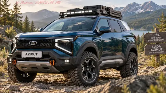 Шины, защита и лифт: новый LADA Azimut усилили для бездорожья