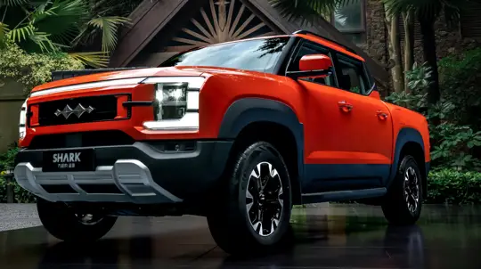 Экспортный хит BYD стал Fang Cheng Bao Shark: 320 кВт электромоторов и полный привод