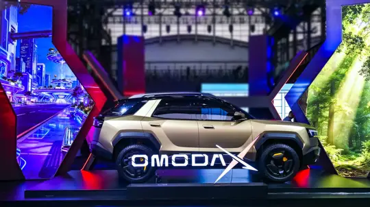 OMODA показала кроссовер для бездорожья: 70 см воды и тепловизор