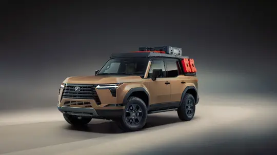Lexus представил три хардкорных вездехода