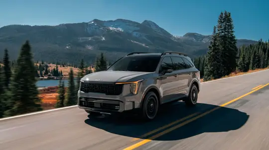 Новый Kia Sorento оказался не только стильным, но и безопасным