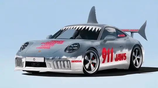 Тюнеры посмеялись над новым Porsche 911 Carrera GTS: акула электрификации