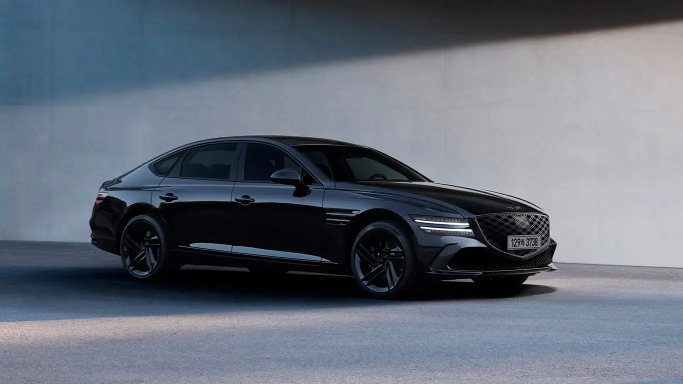 Genesis G80 Black: роскошь тьмы и элегантность будущего