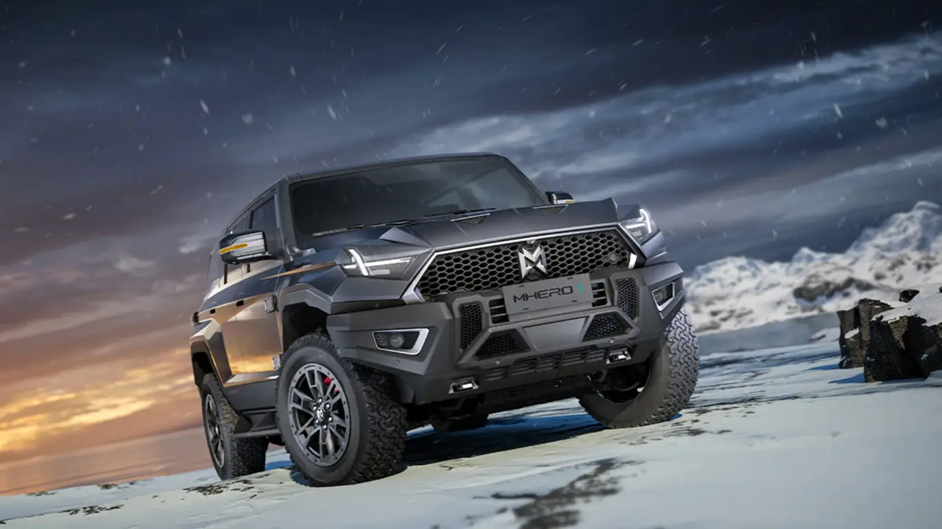Voyah M-HERO: передовые технологии и брутальный дизайн