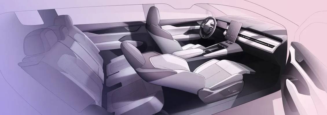 <span>Автоновости: Skoda раскрыла новые детали интерьера электрического Peaq</span>